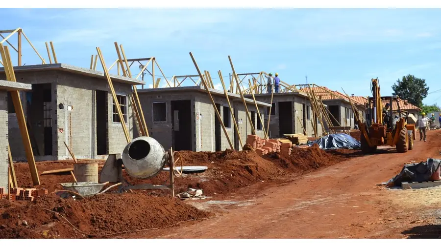 OBRAS - Construção das Casas Populares | BORRAZÓPOLIS ONLINE
