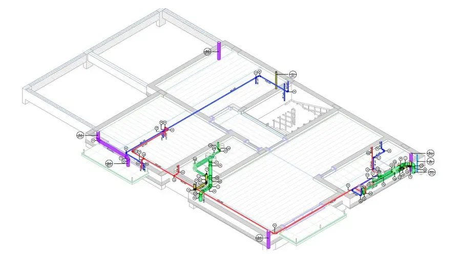 Projetos Hidrossanitários BIM em Curitiba - Rossot Engenharia