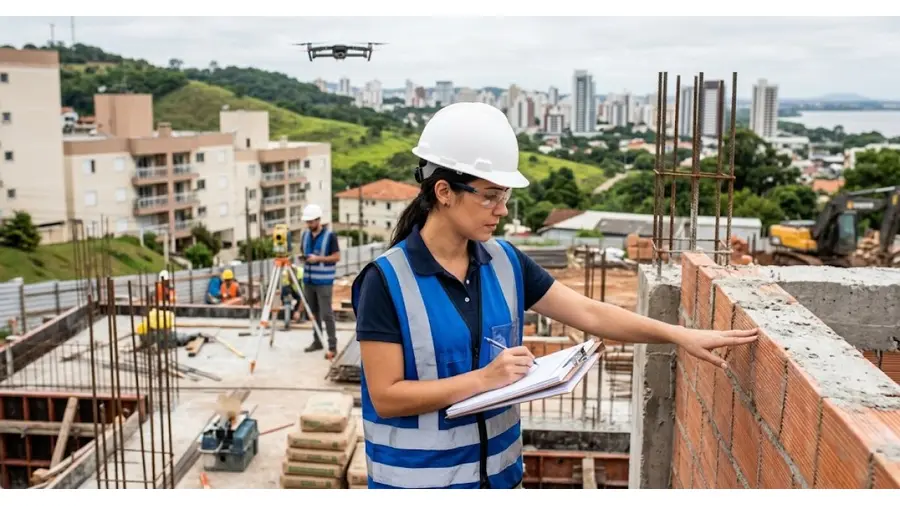 Relatórios técnicos de engenharia civil no Bairro Cristal, Porto Alegre